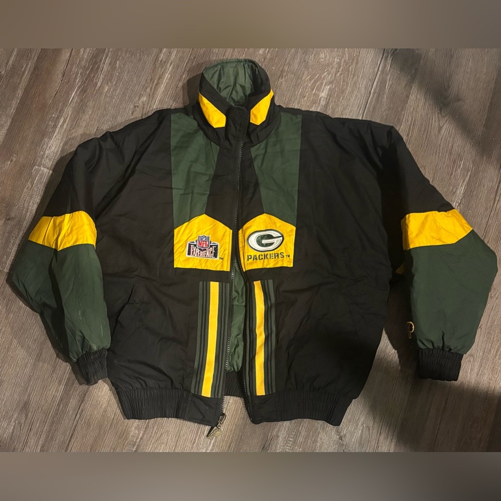 Vintage 90’s Green Bay Packers Jacket size L